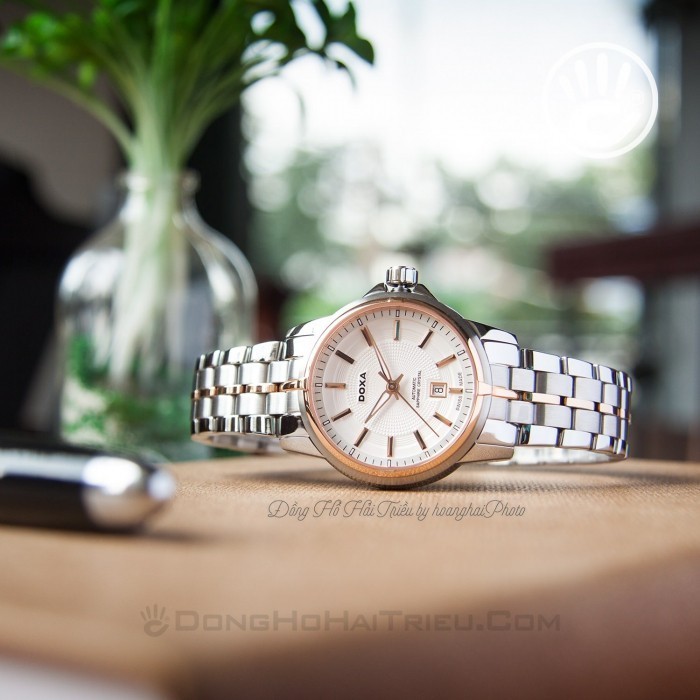 Đồng hồ Doxa D153RSV Kính Sapphire, Bộ Máy Cơ (Automatic) 3