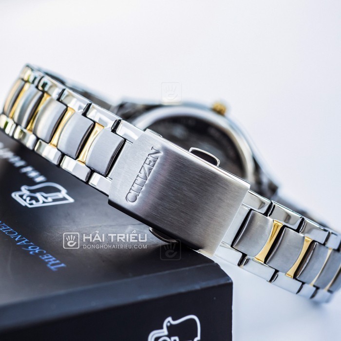 Đồng hồ Citizen EO1184-81D khảm xà cừ, đính pha lê cao cấp 5