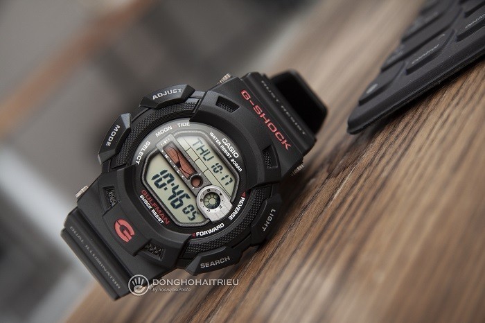 Review đồng hồ G-Shock G-9100-1DR: Chống nước 20ATM ấn tượng-5