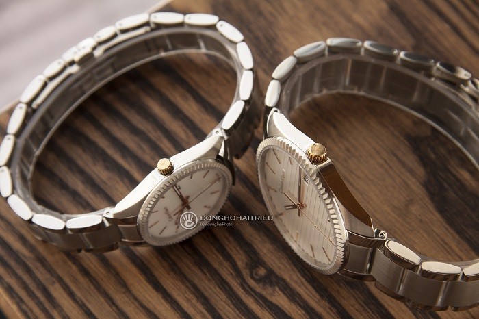 Đồng hồ Calvin Klein K5R33B4H: Mặt số xà cừ, kim dạ quang-4