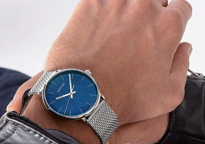 Đồng hồ Calvin Klein K8M2112N: Dây đeo dạng lưới thời trang - Ảnh 5