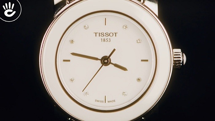 Review đồng hồ Tissot T064.210.22.016.00: kim cương cho nàng-2
