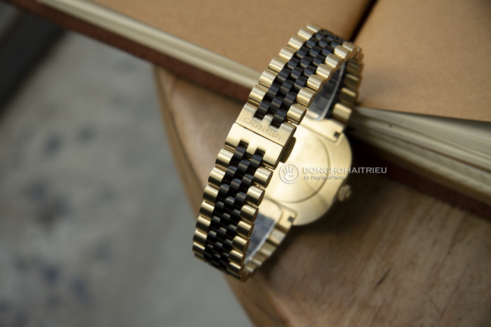 Đồng hồ Calvin Klein K9Q125Z1 mạ vàng, mặt vuông thời trang Ảnh 3