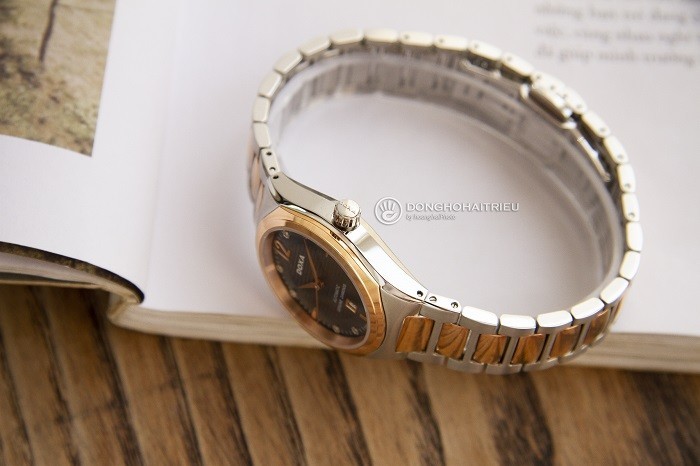 Review đồng hồ Doxa D190RBU mặt kính sapphire chống trầy - Ảnh 4
