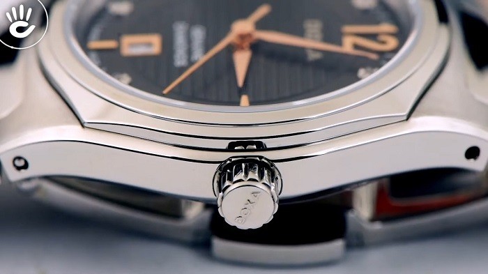 Review đồng hồ Doxa D191SGY mặt kính sapphire chống trầy - Ảnh 4