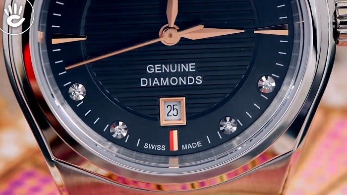 Review đồng hồ Doxa D191SGY mặt kính sapphire chống trầy - Ảnh 5