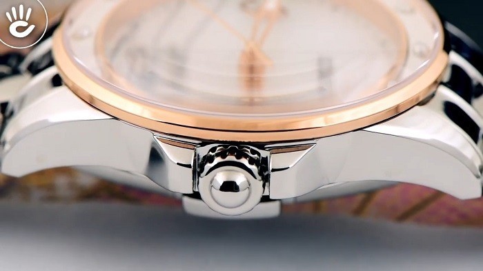 Review đồng hồ Doxa D207RMW mặt kính sapphire chống trầy - Ảnh 5