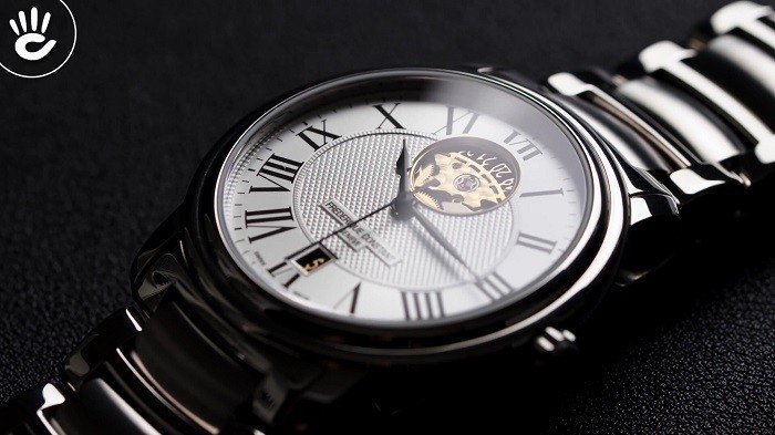 Đồng hồ Frederique Constant FC-315M4P6B lộ cơ Open-Heart - Ảnh 2