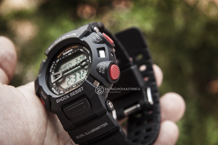 Đồng hồ G-SHOCK G-9000-1VDR, mặt số đôi đầy mạnh mẽ - Ảnh 4