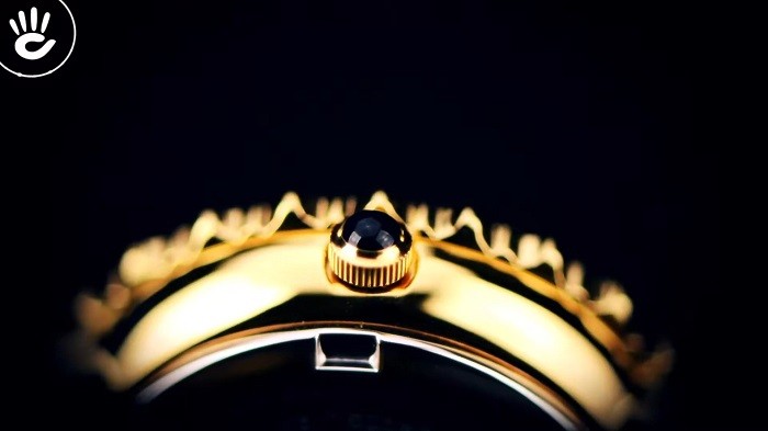 Đồng hồ Olym Pianus 28005DLK-T nữ niềng đính kim cương - Ảnh 3