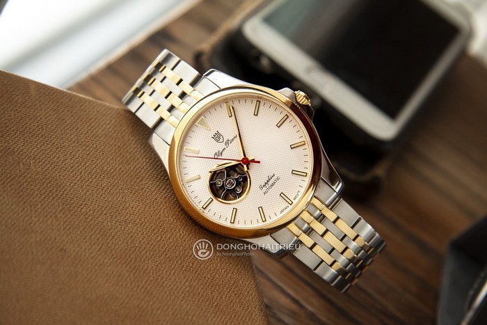 Đồng hồ Olym Pianus 99009AMSK-T-2, dây đeo phong cách demi - Ảnh 1