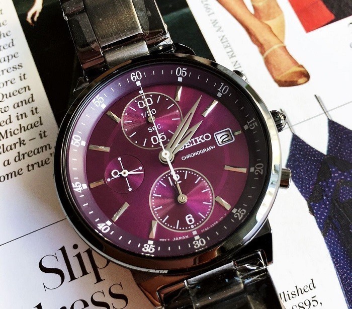 Review đồng hồ Seiko SNDV25P1: dây đeo kim loại thời thượng - Ảnh 1