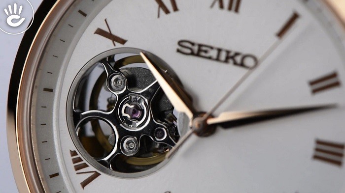 Đồng hồ Seiko SSA872J1 nổi bật niềng vàng hồng sang trọng - Ảnh 3