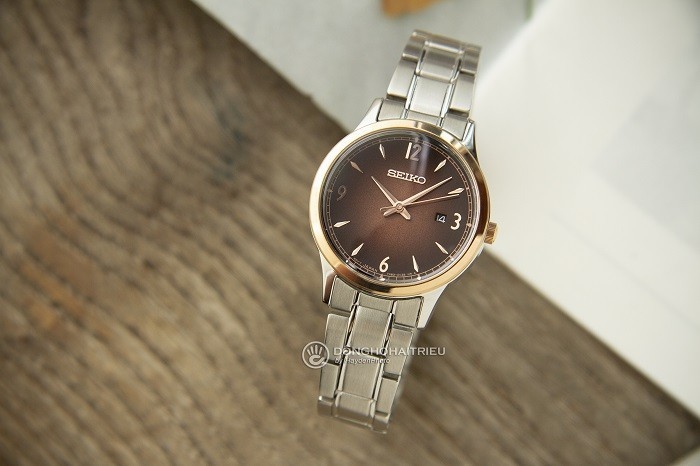 Đồng hồ Seiko SXDH02P1 phiên bản dây đeo kim loại chắc chắn - Ảnh 5