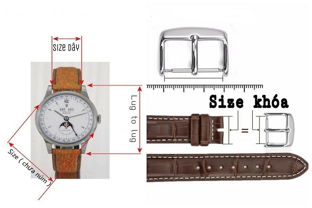  Cách đo size khóa đồng hồ casio - Ảnh 16