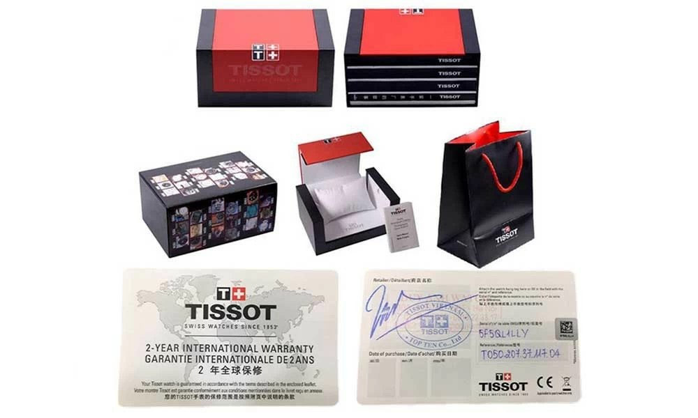 Mua đồng hồ Tissot xách tay không được hưởng quyền lợi bảo hành tại trung tâm bảo hành Tissot tại Việt Nam