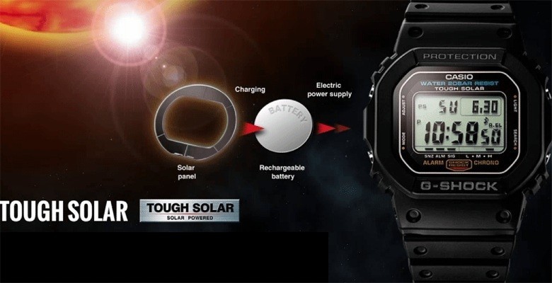 G-Shock Tough Solar tuổi thọ pin dài - Ảnh 30