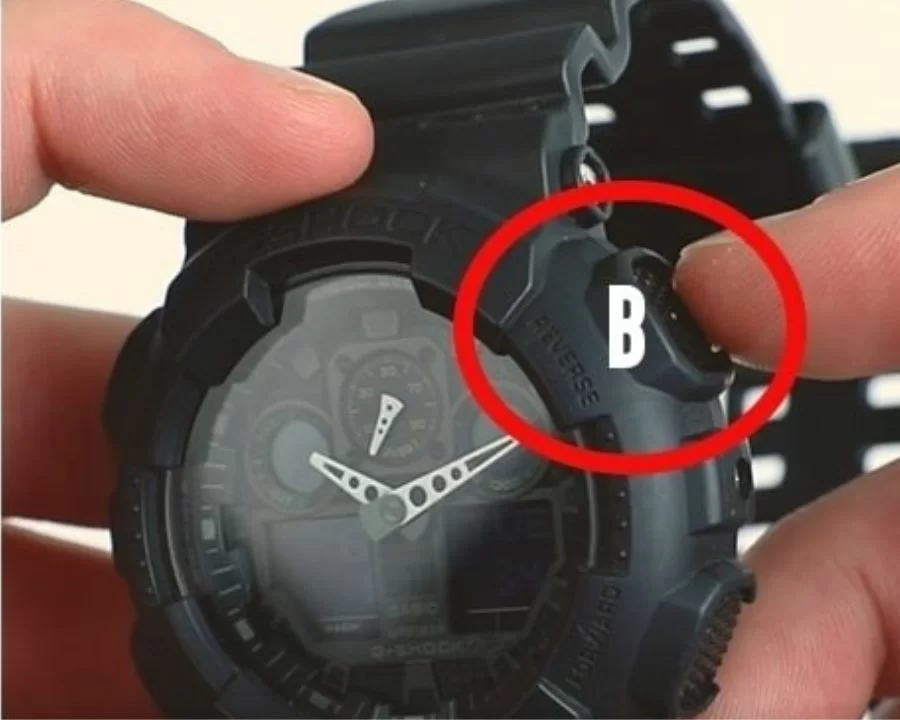Cách chỉnh giờ trên đồng hồ G Shock được thao tác như thế nào - hình 3
