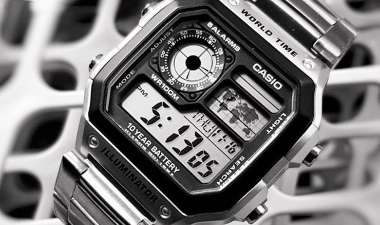 Cách chỉnh giờ đồng hồ Casio AE 1200WH - Ảnh 10