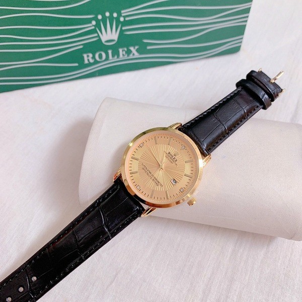 Đồng hồ Rolex dây da nam nữ giá bao nhiêu mua ở đâu - Ảnh 3