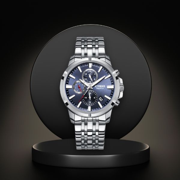 Đồng hồ Starke SK063AM với thiết kế bằng kim loại toát sự lịch thiệp của các quý ông - Hình 9