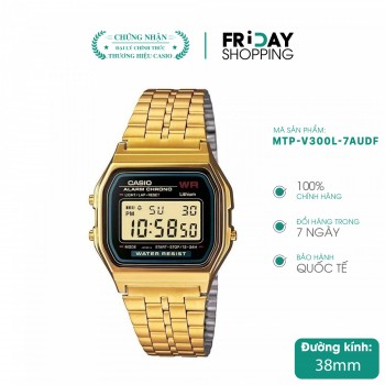 Đồng hồ nam nữ Casio điện tử A159WGEA-1DF