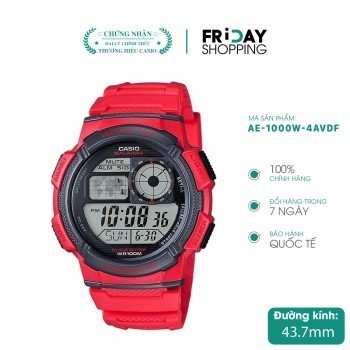 Đồng hồ nam Casio điện tử AE-1000W-4AVDF