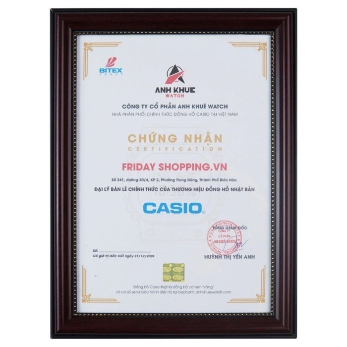 Casio EFR-303PG-2AVUDF, Chronograph, Dạ Quang, World Time 1