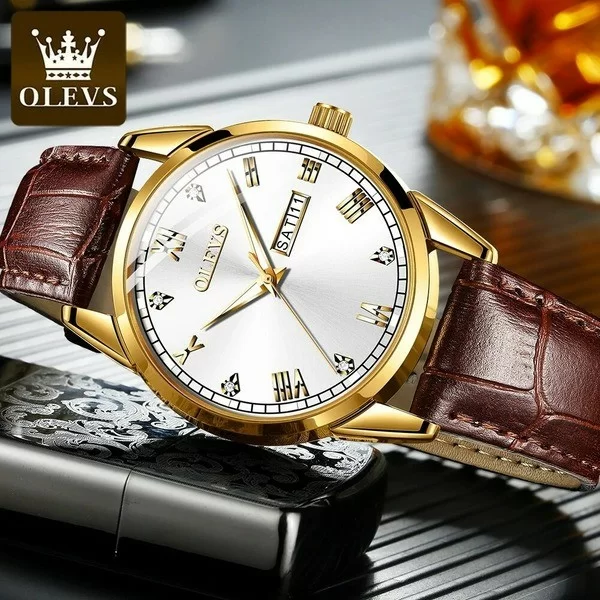 Review đồng hồ Olevs nam nữ giá bao nhiêu của nước nào - Ảnh 3