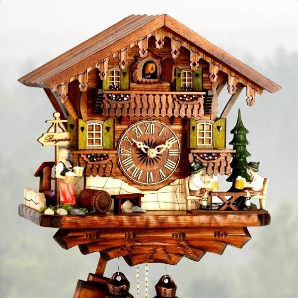Đồng hồ cuckoo Black Forest Clock như mang đến cả khu vườn thơ mộng - Ảnh 28