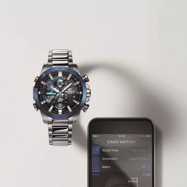 Nhờ khả năng đồng bộ Bluetooth của Casio Edifice Bluetooth, người dùng có thể sử dụng các tính năng của đồng hồ dễ dàng - Ảnh 5