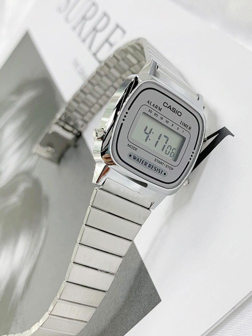 Đồng hồ nữ Casio điện tử LA670WA-7DF 1