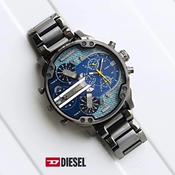 Đồng hồ Diesel nam Mr. Daddy 2.0 Black Dial Watch DZ7332 siêu khủng -  Dwatch - DWatch