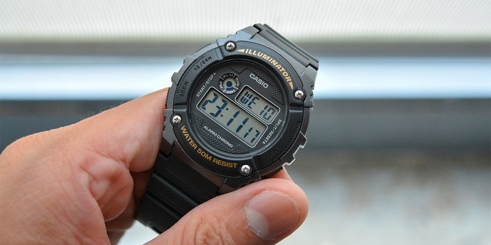 dong ho casio w216h1bvdf
