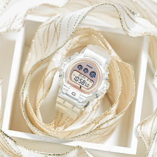 Đồng hồ G Shock màu trắng thể thao với mặt số điện tử hiện đại - Ảnh 7