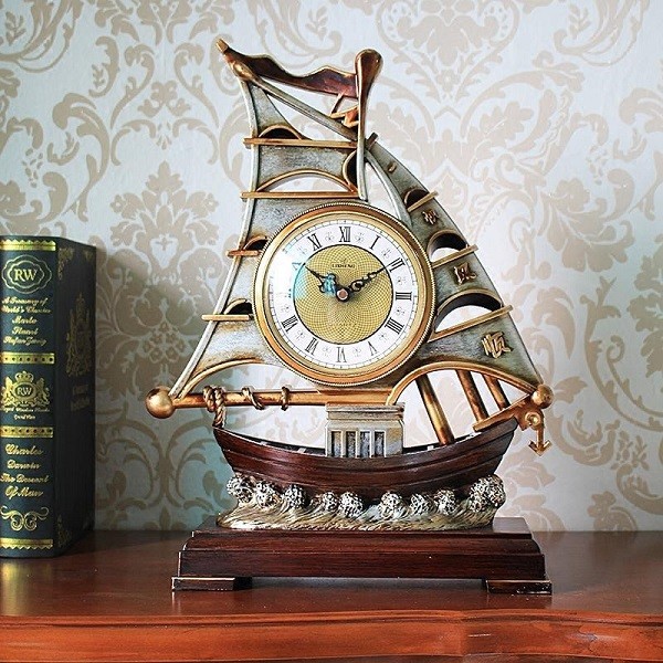 Ngoài mục đích sử dụng cá nhân thì mẫu đồng hồ để bàn trang trí hình thuyền buồm còn được xem là món quà tặng cực ý nghĩa - Hình 10