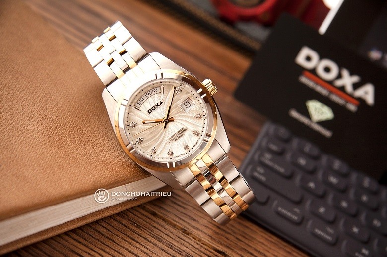 Doxa - Đối thủ đáng gờm của đồng hồ The Rolex Geneve Cellini Swiss Made - Hình 18