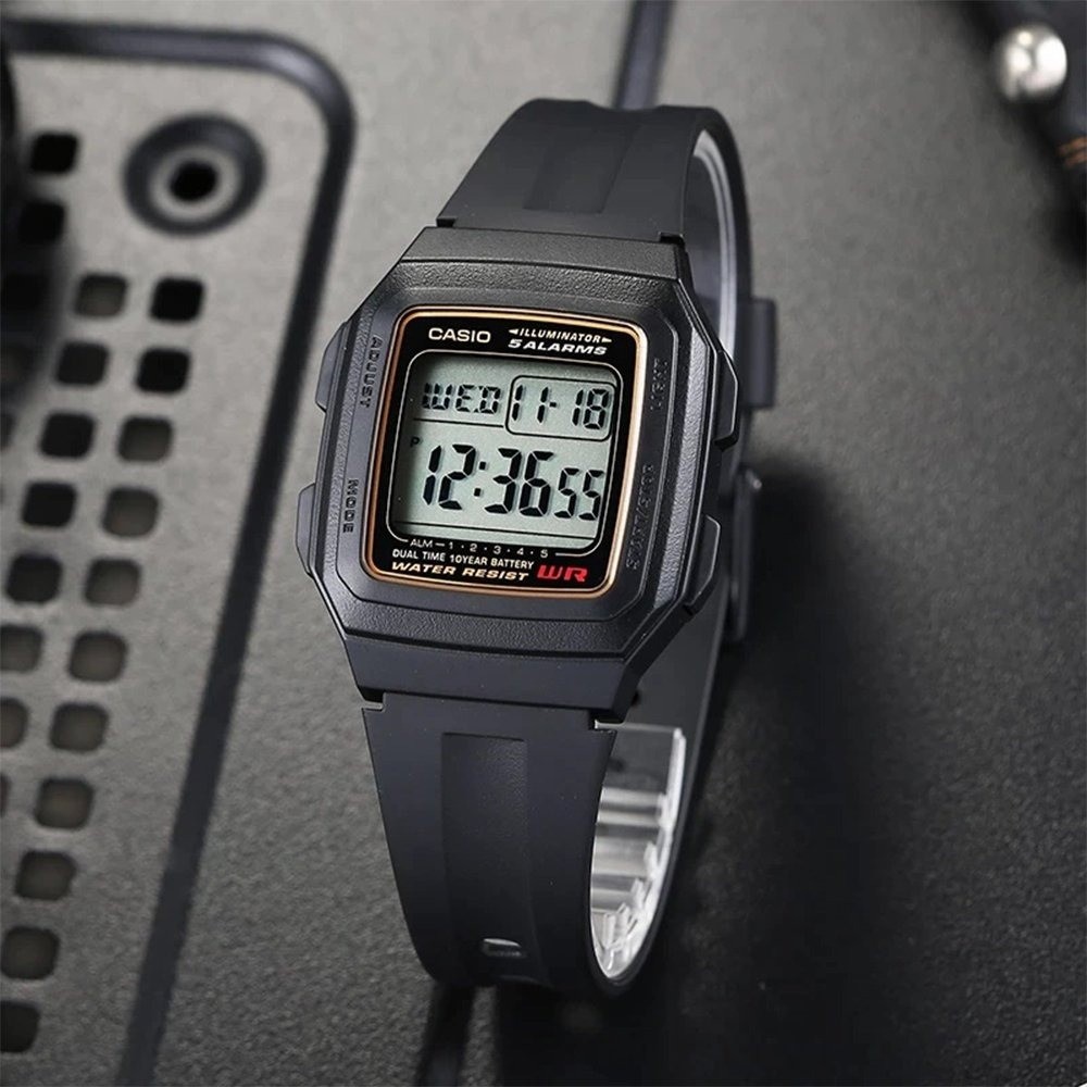  Đồng hồ Casio F-201WA-9ADF chính hãng 100% - Hình 2