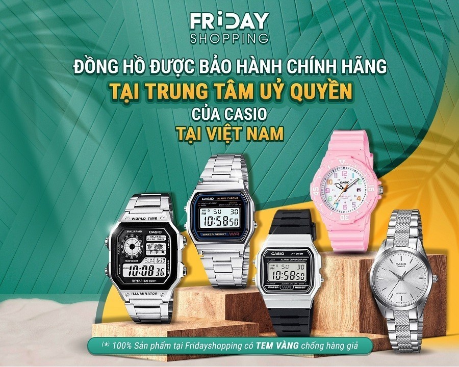 Fridayshopping - Đai lý bán lẻ đồng hồ Casio, G Shock chính hãng 100% - hình 14