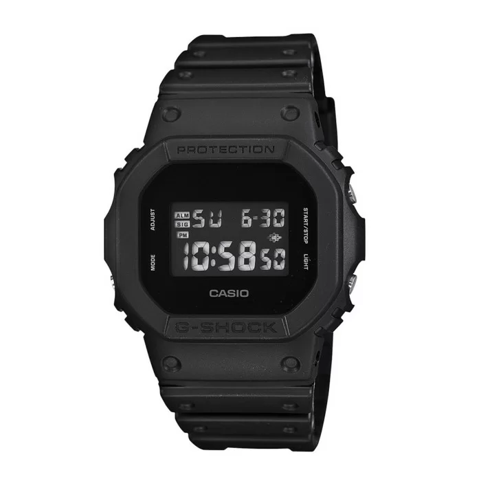 Đồng hồ Casio G Shock DW-5600BB-1DR, Kính Cứng, Quartz (Pin), Mặt Số 48.9 mmx42.8 mm, Chống Nước 20ATM 1