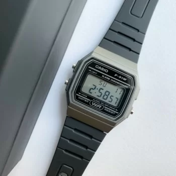 Đồng hồ Casio F-91WM-1BDF chính hãng 100% - Ảnh 2