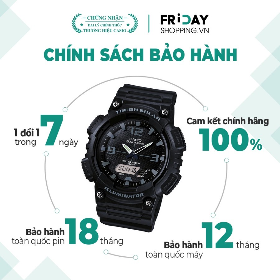 Đồng hồ Casio AQ-S810W-1A2VDF chính hãng 100% - Ảnh 1