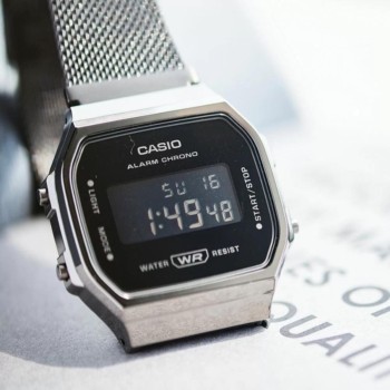 Đồng hồ Casio A168WEMB-1BDF chính hãng 100% - Ảnh 1